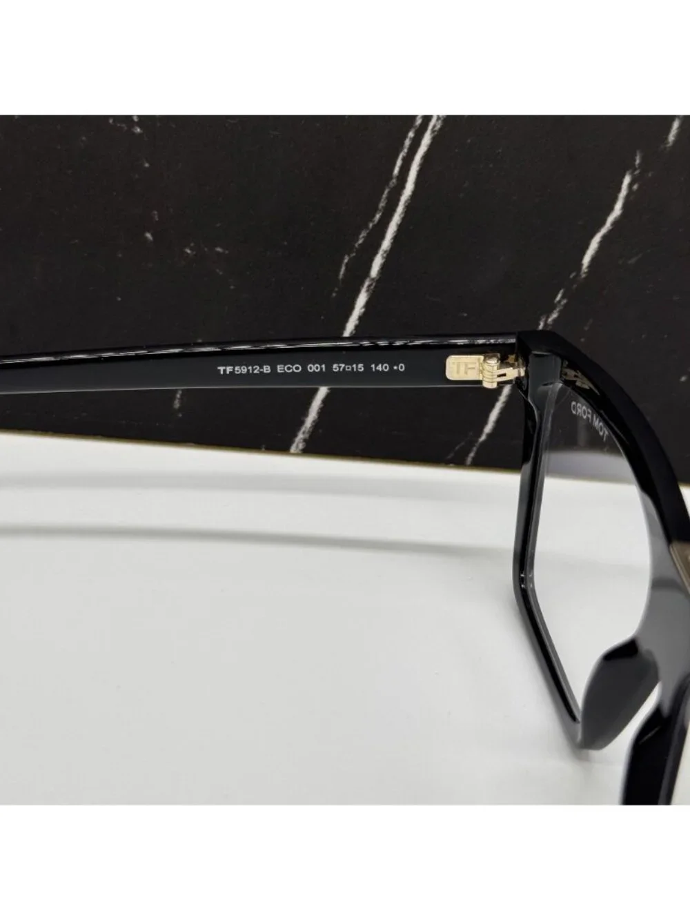 NEW TOM FORD TF5912 001 BLACK WOMEN CAT EYE EYEGLASSES TOM FORD FT5912 001